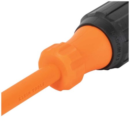 Klein Tools Insulated Screwdriver, #2 Square Tip, 6-Inch Round Shank 6846INS